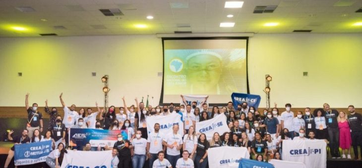 O CREA Jr-SE participa do Encontro Nacional do CREA Junior (ENAC) e ganha prêmio na categoria ”Evento do Ano”