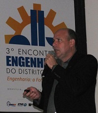 Diretor do Centro Tecnológico da UnB - eng. mec. e PhD Antônio Brasil Júnior Diretor do Centro Tecnológico da UnB - eng. mec. e PhD Antônio Brasil Júnior