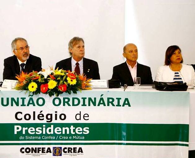 Presidentes do Sistema Confea/ Crea e Mútua debatem sobre TCU no CP em Vitória