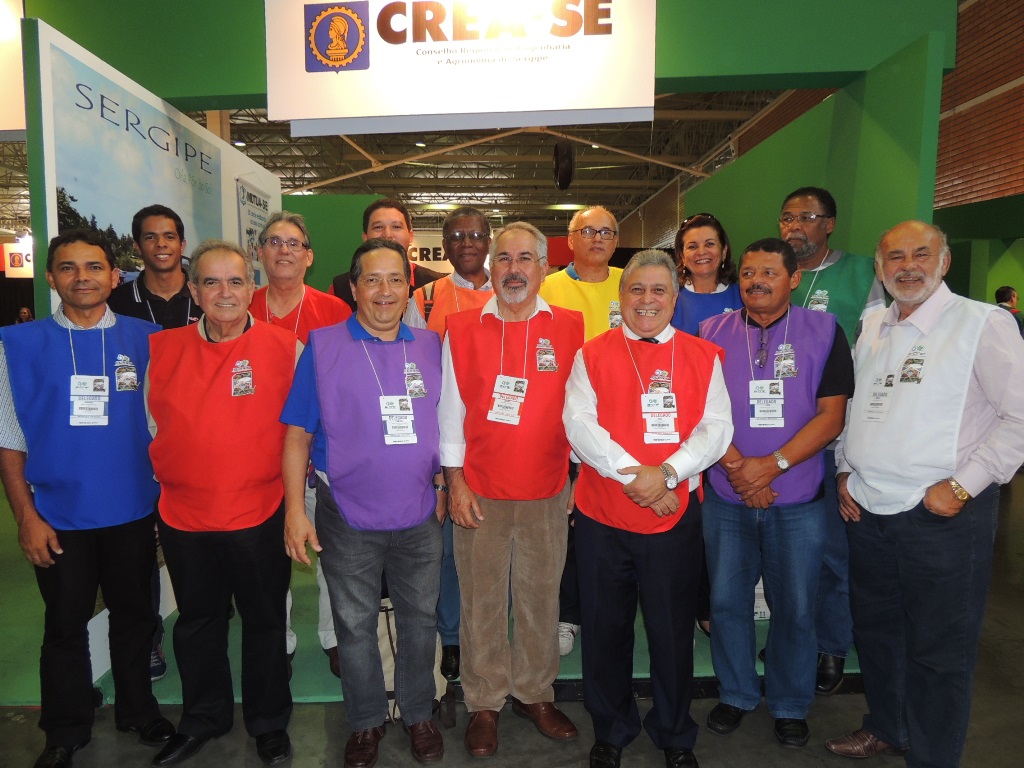 Delegados do Crea-SE – 8º CNP