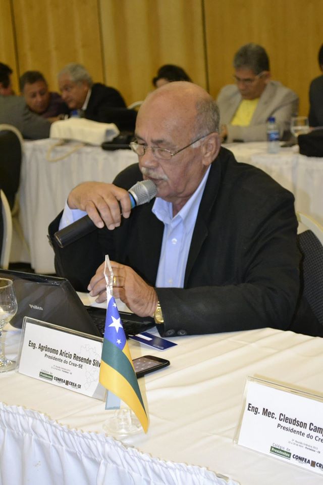 Arício Resende ressalta a importância da 72ª Semana Oficial da Engenharia e da Agronomia