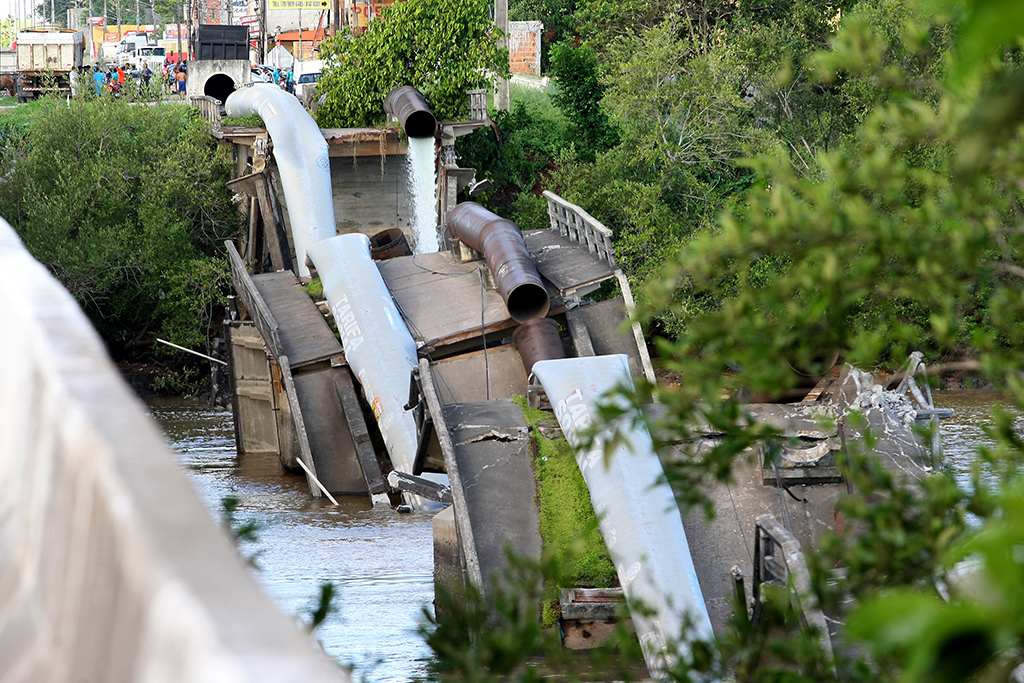 Crea-SE vai instalar Comissão para saber causas do desabamento da ponte do Povoado Pedra Branca