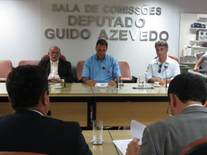 Audiência pública na Alese sobre queda da Ponte de Pedra Branca Foto: Ascom/Alese