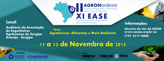 “Agrotóxicos, Alimentos e Meio Ambiente’ é tema do II AgroNordeste que começa quarta-feira