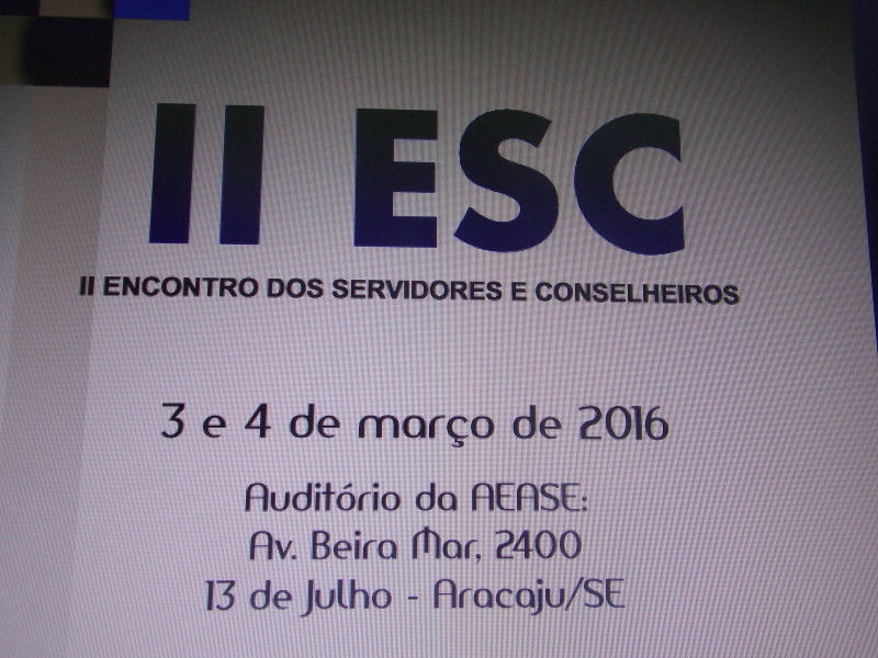 II Encontro dos Servidores e Conselheiros começa quinta-feira