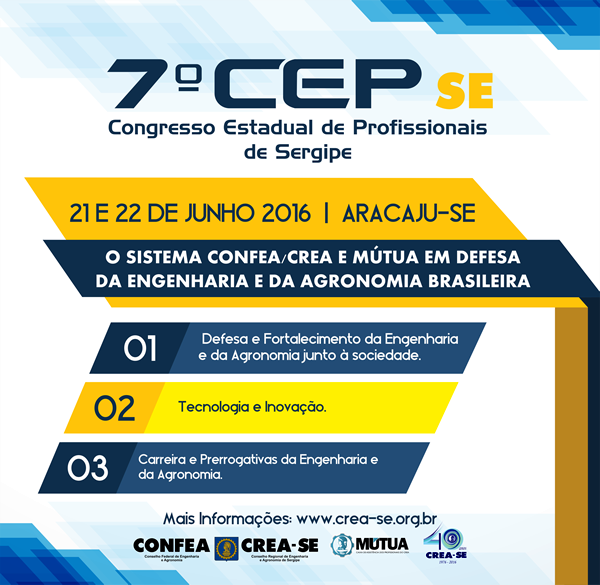 7º  CEP-SE é destaque no Simpósio de Engenharia e Tecnologia da UNIT