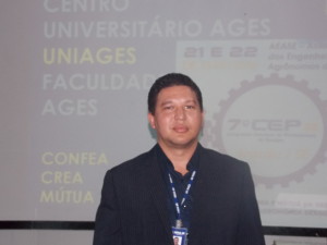 Cordenador da Comissão Organizadora do CEP, engenheiro eletricista, Alessandro Meireles 