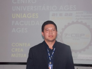 Cordenador da Comissão Organizadora do CEP, engenheiro eletricista, Alessandro Meireles