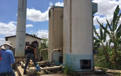 FPI encontra estação de tratamento da DESO em péssimas condições de funcionamento em Gararu