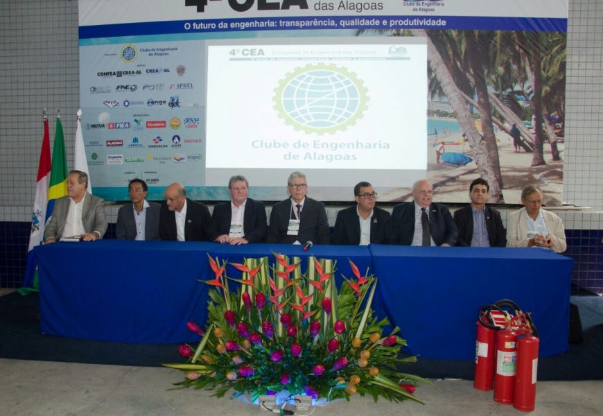 Crea-SE participa do  IV Congresso de Engenharia das Alagoas