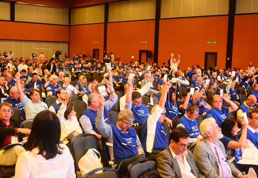 Crea-SE participa ativamente da segunda etapa do 9º Congresso Nacional de Profissionais
