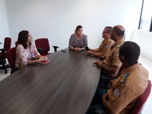 Reunião com representantes do MP; Crea e CB