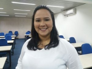acadêmica em psicologia e pesquisadora de neuropsicologia, Caroline Guimarães da Silveira Campos