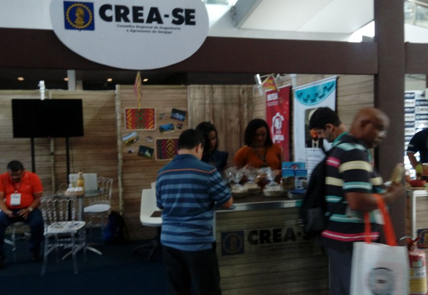 Stand do Crea-SE é destaque na 74ª SOEA