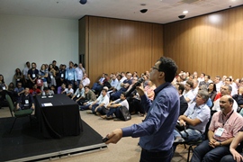 Palestra sobre Cadastro Ambiental Rural atrai vários profissionais no segundo dia da Soea