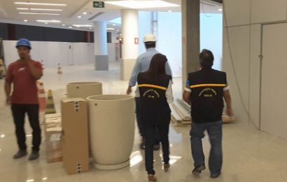 Crea-SE fiscaliza novas instalações do Shopping Riomar