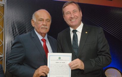 Cerimônia de posse do presidente do Crea-SE, engenheiro agrônomo Arício Resende Silva