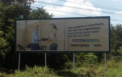 Campanha sobre a importância da ART está nas ruas de Aracaju