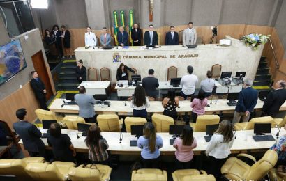 Câmara de Vereadores de Aracaju faz Sessão Especial em homenagem ao Crea-SE
