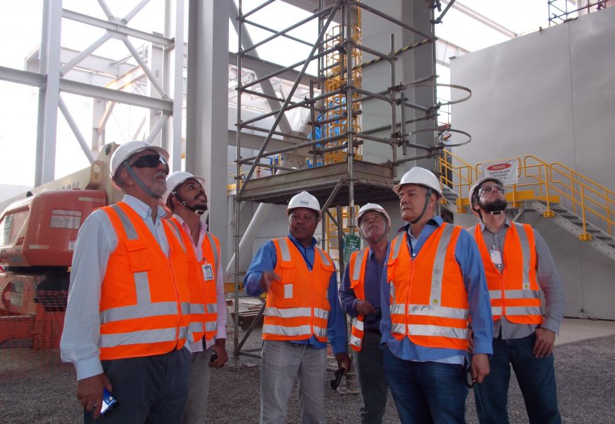 Com  mais de 60% de obras executadas, Crea-SE verifica evolução da Usina Termoelétrica de Sergipe