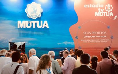 Estande da Mútua tem movimentação intensa na ExpoSoea