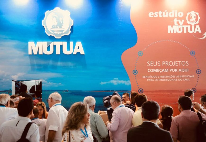 Estande da Mútua tem movimentação intensa na ExpoSoea
