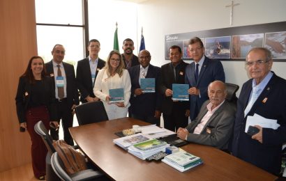 Delegação do Crea-SE busca apoio dos parlamentares sergipanos para projetos de interesse da Engenharia que tramitam no Congresso Nacional