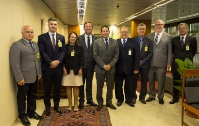 Presidentes do Confea e de Creas realizam audiência com vice-presidente da República