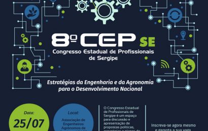 Congresso Estadual de Profissionais (CEP-SE) será realizado nesta quinta-feira
