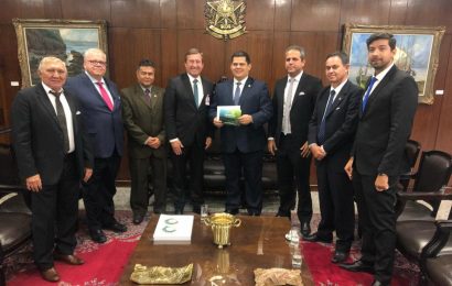 Presidente do Senado recebe presidentes do Confea e de Creas: PEC 108