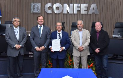 Conselheiro Federal, por Sergipe, toma posse no Conselho Diretor do Confea