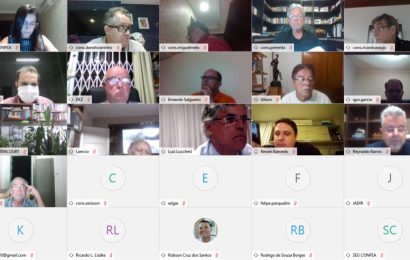 Em Sessão virtual, Plenário do Confea adia prazos da renovação do terço
