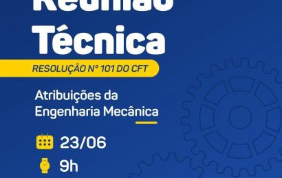 Confea debate resolução que extrapola atribuições de técnicos industriais