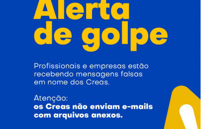 Crea-SE alerta para e-mails falsos em nome da instituição