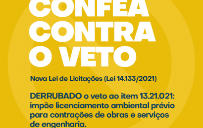 Derrubados no Congresso vetos à nova Lei de Licitações