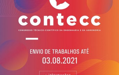 Prazo para envio de trabalhos do Contecc  vai até 03 de agosto