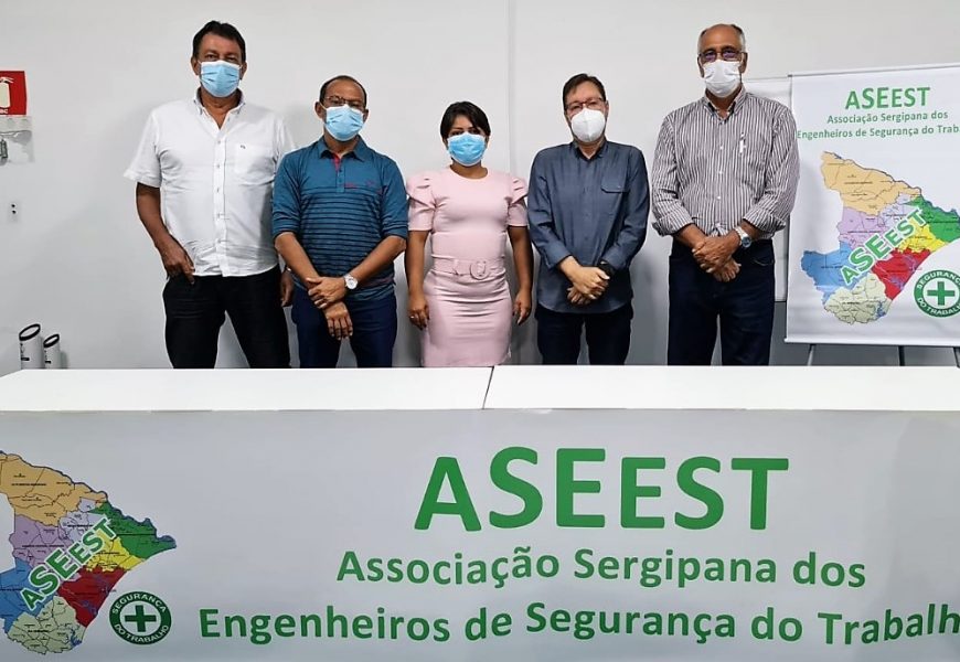 Crea-SE parabeniza a nova diretoria da Aseest e reforça apoio às entidades de classe
