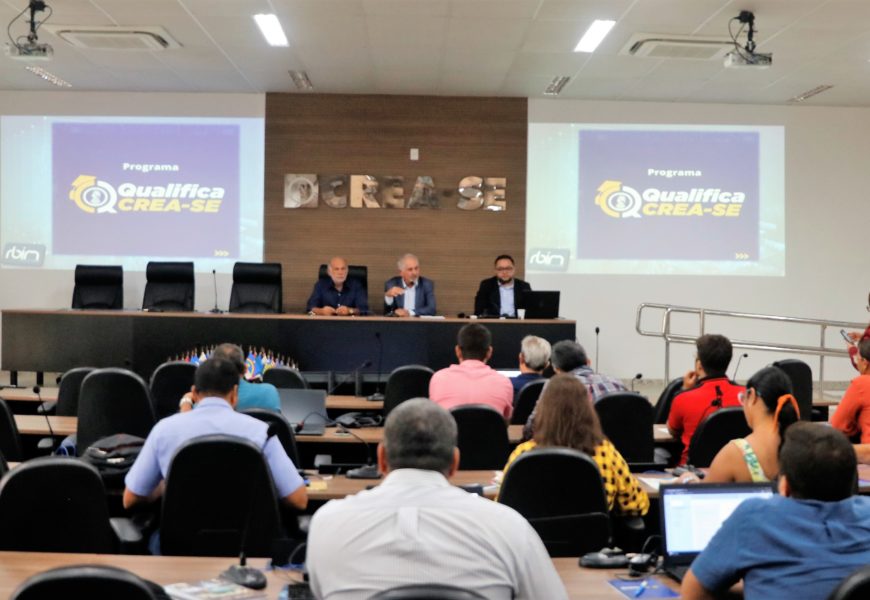 Crea-SE inicia jornada do conhecimento com o Programa Qualifica