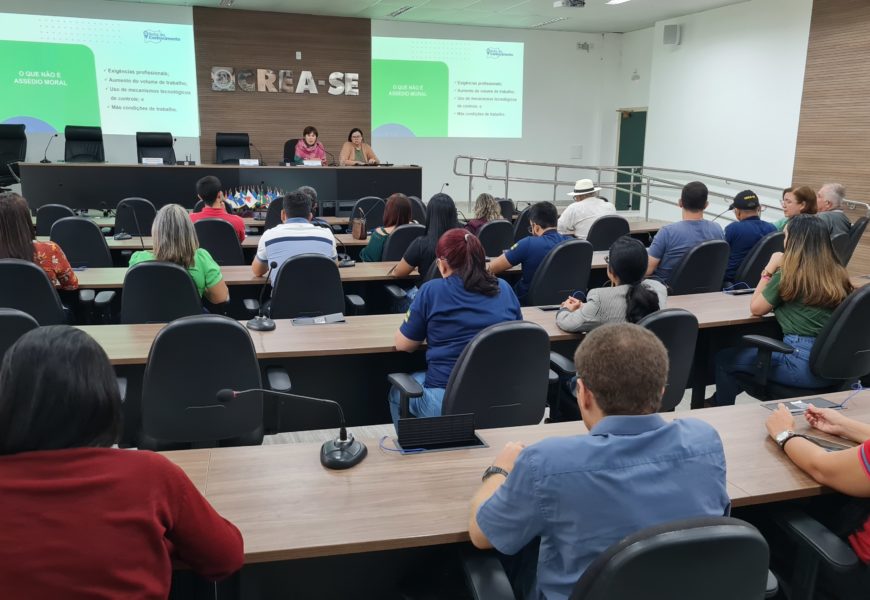 Combate ao assédio sexual e moral no ambiente de trabalho na pauta do Crea-SE