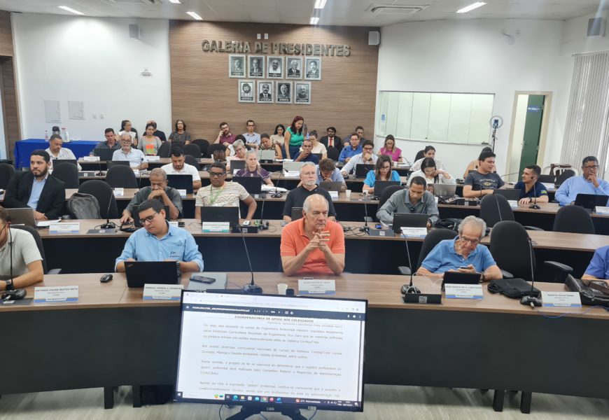 Crea-SE realiza segunda-feira primeira Sessão Plenária de 2024