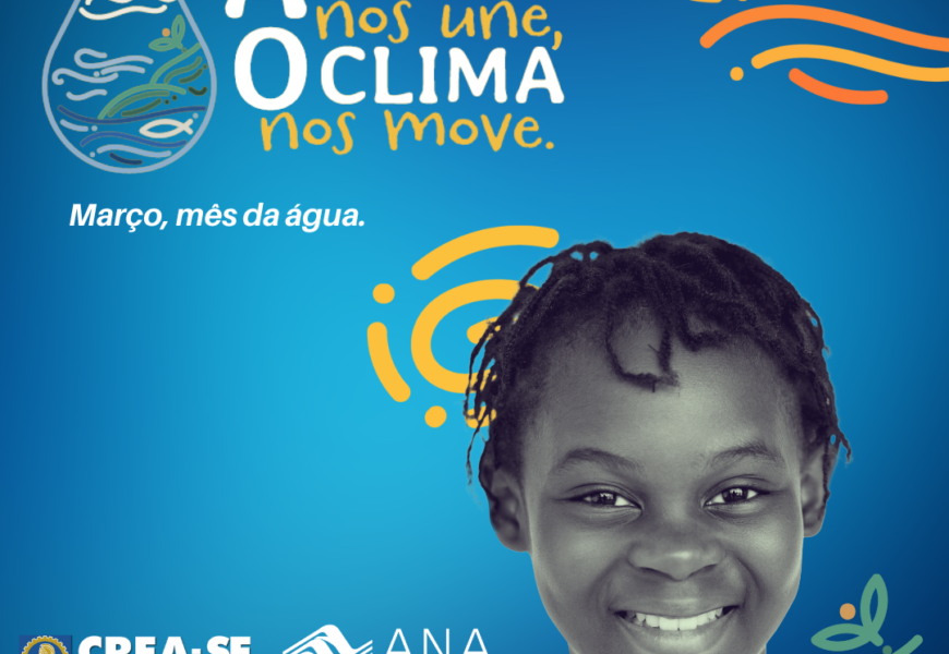 Crea-SE adere à campanha “A Água nos Une, o Clima nos Move”