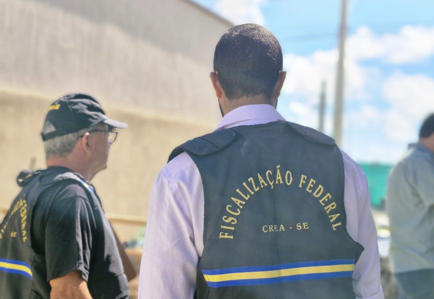 Crea-SE intensifica fiscalização e inspeciona mais de 20 empreendimentos na Barra dos Coqueiros