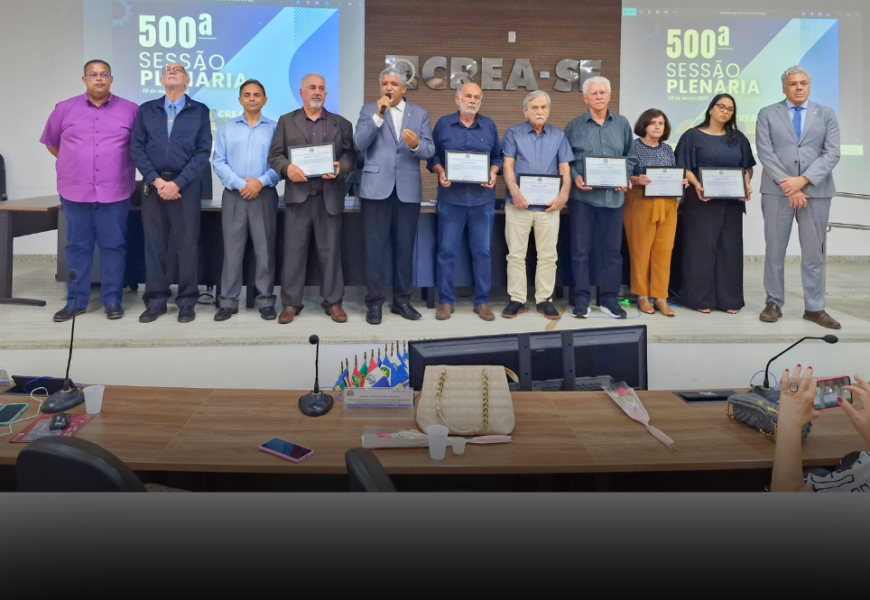 Reconhecimento e legado: Crea-SE celebra trajetória e  contribuição de seus ex-presidentes