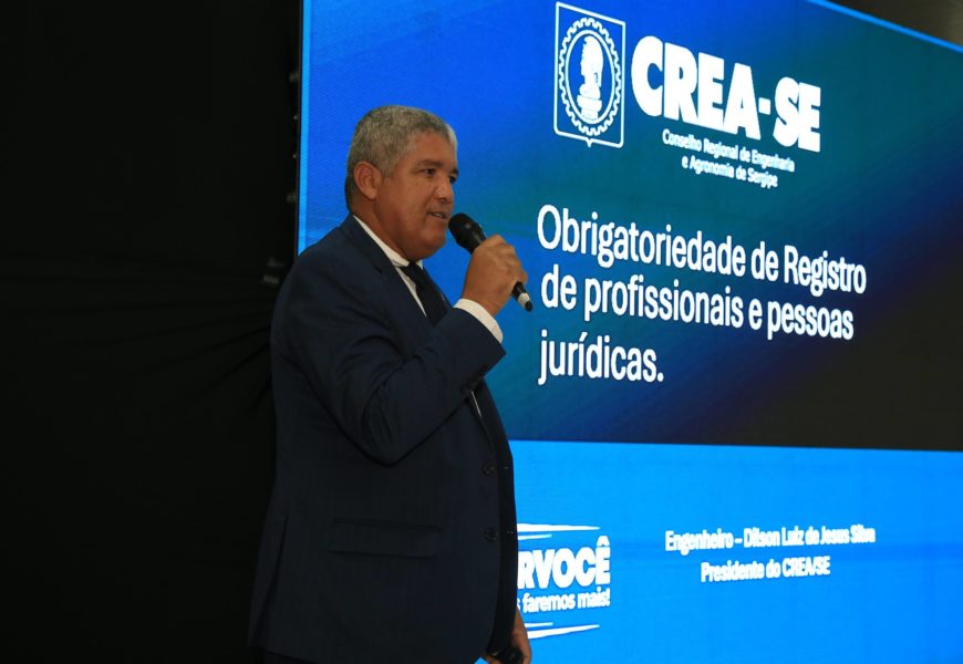 Crea-SE reforça compromisso com a ética e a transparência em obras públicas durante seminário do TCE