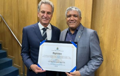 Presidente do Crea-SE participa de homenagem ao engenheiro Rodolfo Landim na Câmara de Aracaju