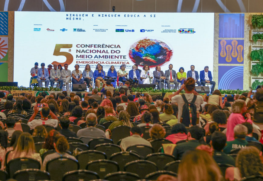 Crea-SE marca presença na 5ª Conferência Nacional do Meio Ambiente e reforça compromisso com a agenda climática