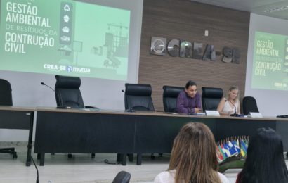 Crea-SE lança cartilha sobre Gestão de Resíduos da Construção Civil e reforça compromisso com a educação ambiental