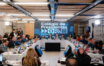 Crea-SE destaca fortalecimento da engenharia em interlocução estratégica com Gilberto Kassab durante o Colégio de Presidentes, em São Paulo