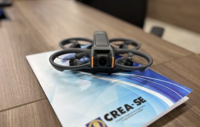 Crea-SE incentiva qualificação profissional e novas tecnologias com curso de operação de drone em parceria com a Mútua