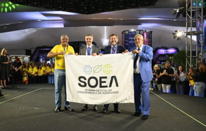 Sergipe recebe a bandeira da SOEA e se prepara para sediar o maior evento da área tecnológica do país Sergipe recebe a bandeira da SOEA e se prepara para sediar o maior evento da área tecnológica do país